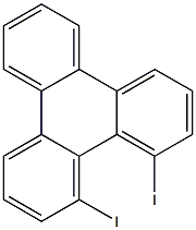 1,12-ジヨードトリフェニレン 化学構造式