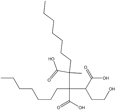  Butane-1,2,3-tricarboxylic acid 1-(2-hydroxyethyl)2,3-diheptyl ester