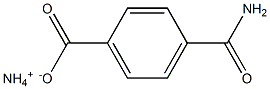 p-Carbamoylbenzoic acid ammonium salt 结构式