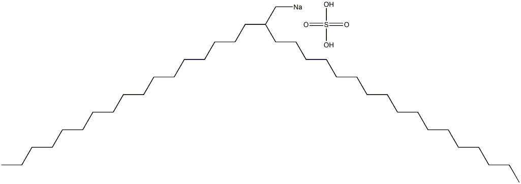 Sulfuric acid 2-heptadecylnonadecyl=sodium salt