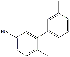 3-(3-Methylphenyl)-4-methylphenol Structure