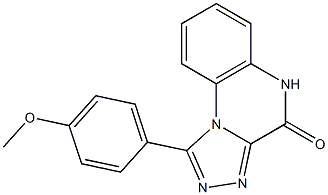  1-(4-Methoxyphenyl)[1,2,4]triazolo[4,3-a]quinoxalin-4(5H)-one