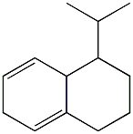 1,2,3,4,6,8a-Hexahydro-1-isopropylnaphthalene 结构式