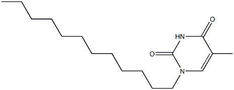 1-Dodecylthymine Structure