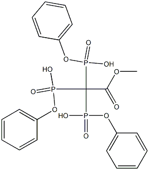 Triphenylphosphonioacetic acid methyl ester Structure