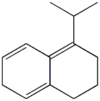 2,3,4,6-テトラヒドロ-1-イソプロピルナフタレン 化学構造式