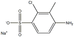 4-Amino-2-chloro-3-methylbenzenesulfonic acid sodium salt