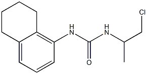 1-(2-Chloro-1-methylethyl)-3-(5,6,7,8-tetrahydronaphthalen-1-yl)urea