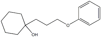 1-(3-Phenoxypropyl)cyclohexanol|