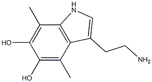  3-(2-Aminoethyl)-4,7-dimethyl-1H-indole-5,6-diol