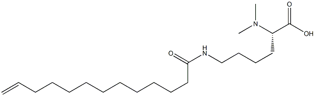 N6-(12-Tridecenoyl)-N2,N2-dimethyllysine|