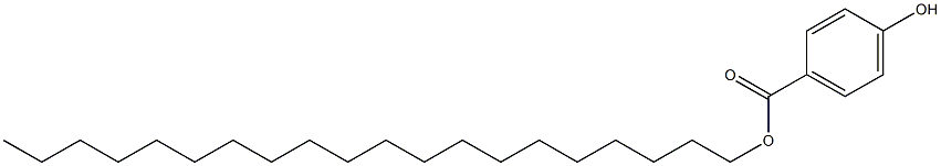 4-Hydroxybenzoic acid icosyl ester Structure