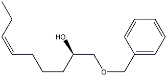 (2R,6Z)-1-(Benzyloxy)-6-nonen-2-ol Structure