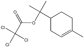 Trichloroacetic acid p-menth-1-en-8-yl ester