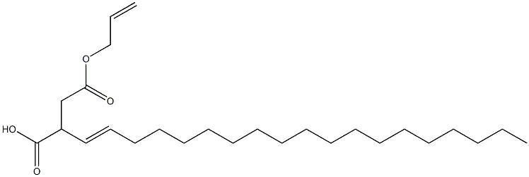 2-(1-Nonadecenyl)succinic acid 1-hydrogen 4-allyl ester,,结构式