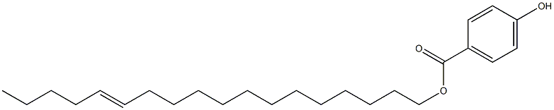 4-Hydroxybenzoic acid 13-octadecenyl ester Struktur