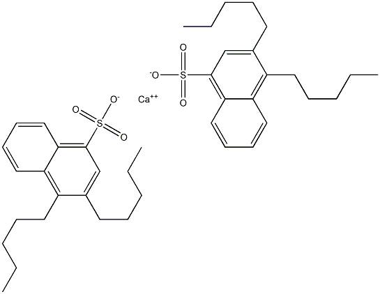  Bis(3,4-dipentyl-1-naphthalenesulfonic acid)calcium salt