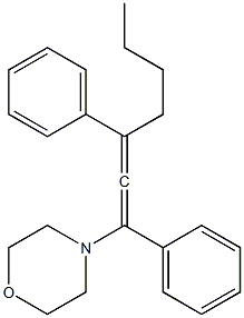  1-Morpholino-1,3-diphenyl-1,2-heptadiene