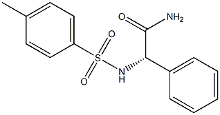 [S,(+)]-2-Phenyl-2-(p-toluenesulfonylamino)acetamide,,结构式