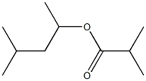  Isobutyric acid 1,3-dimethylbutyl ester