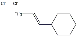 (E)-2-Cyclohexylethenylmercury(II) chloride