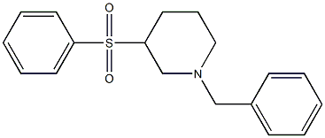 1-Benzyl-3-(phenylsulfonyl)piperidine