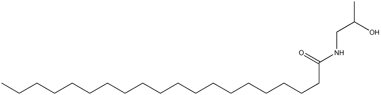 N-(2-Hydroxypropyl)icosanamide Struktur