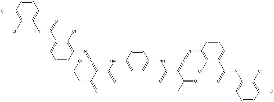 3,3'-[2-(Chloromethyl)-1,4-phenylenebis[iminocarbonyl(acetylmethylene)azo]]bis[N-(2,3-dichlorophenyl)-2-chlorobenzamide]