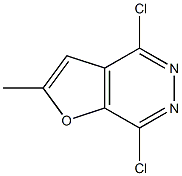 4,7-Dichloro-2-methylfuro[2,3-d]pyridazine 结构式