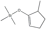 1-(トリメチルシロキシ)-5-メチルシクロペンテン 化学構造式