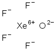 Xenon(VI) tetrafluorideoxide Structure