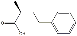 [S,(+)]-2-Methyl-4-phenylbutyric acid Structure