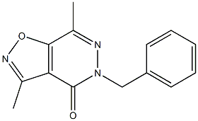  3-Methyl-5-benzyl-7-methylisoxazolo[4,5-d]pyridazin-4(5H)-one