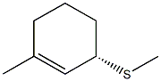 [(1S)-3-Methyl-2-cyclohexen-1-yl](methyl) sulfide Structure