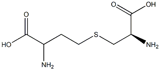 (R)-2-Amino-4-[(2-amino-2-carboxyethyl)thio]butanoic acid 结构式