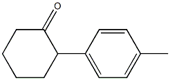 2-p-Tolylcyclohexanone 结构式