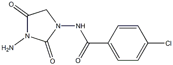  N-(3-Amino-2,4-dioxoimidazolidin-1-yl)-4-chlorobenzamide