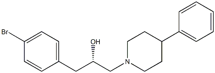 (S)-1-(4-Bromophenyl)-3-(4-phenyl-1-piperidinyl)-2-propanol|