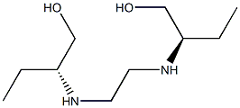 (2R,2'R)-2,2'-(Ethylenebisimino)bis(1-butanol) Structure
