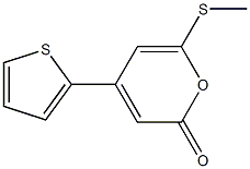 4-(2-Thienyl)-6-(methylthio)-2-pyrone