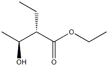 (S)-2-[(S)-1-Hydroxyethyl]butyric acid ethyl ester Structure