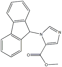 1-(9H-Fluoren-9-yl)-1H-imidazole-5-carboxylic acid methyl ester|