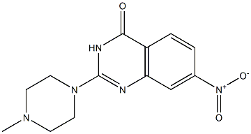  2-[4-Methyl-1-piperazinyl]-7-nitroquinazolin-4(3H)-one