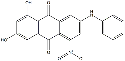  2-Anilino-6,8-dihydroxy-4-nitroanthraquinone