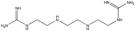 2,5,8,11-Tetraazadodecanediamidine Structure