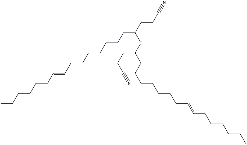 2-Cyanoethyl(9-hexadecenyl) ether Structure