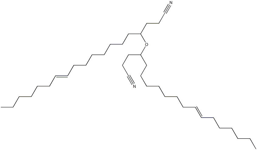 2-Cyanoethyl(9-hexadecenyl) ether 结构式