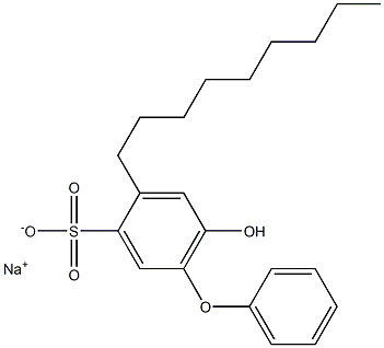 6-Hydroxy-4-nonyl[oxybisbenzene]-3-sulfonic acid sodium salt