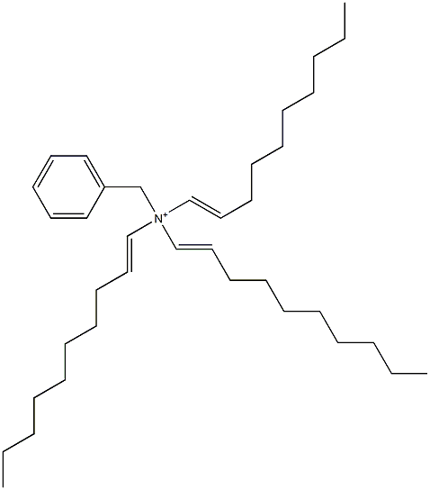 Tri(1-decenyl)benzylaminium