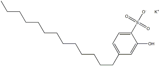 2-Hydroxy-4-tridecylbenzenesulfonic acid potassium salt